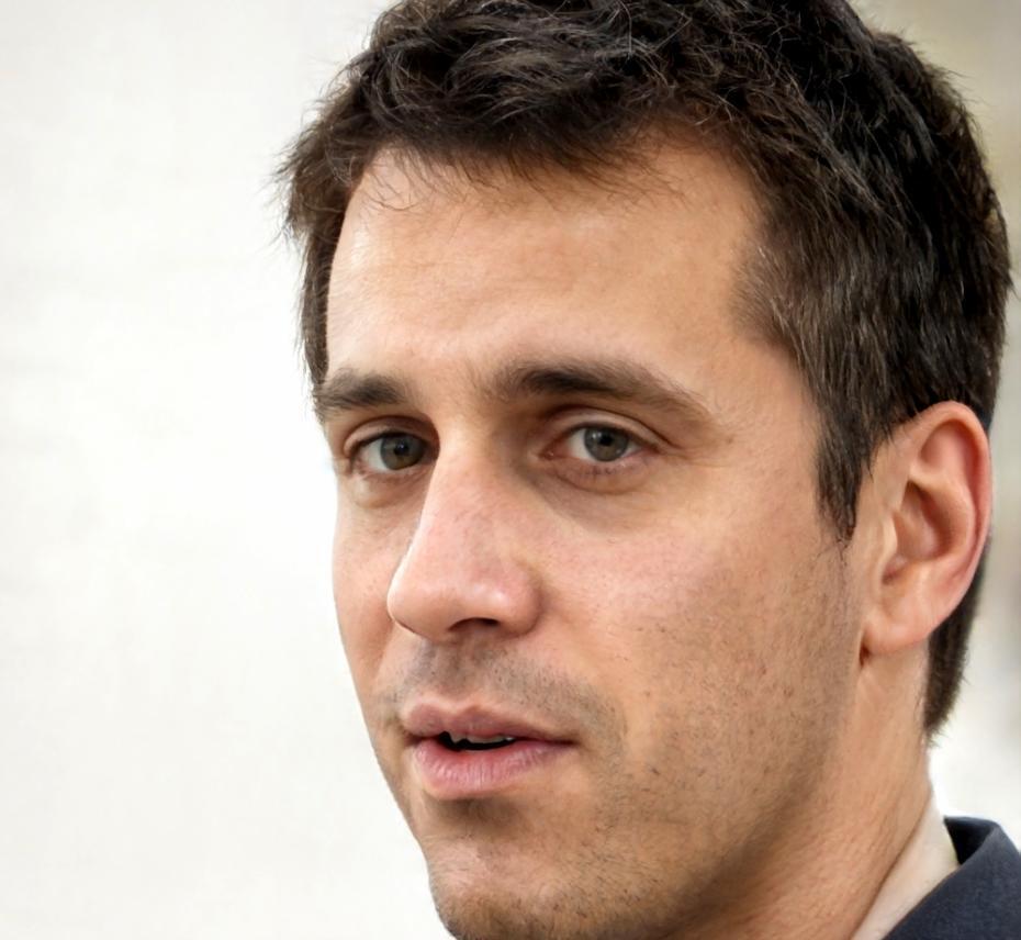 Portrait de Léonard Mercier, analyste financier